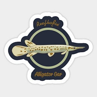 Alligator Gar Sticker